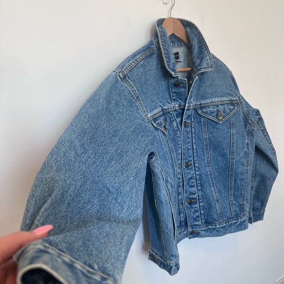 Denim Jacket with Looney Tunes Back Patch - Blue - Picture 7 of 17